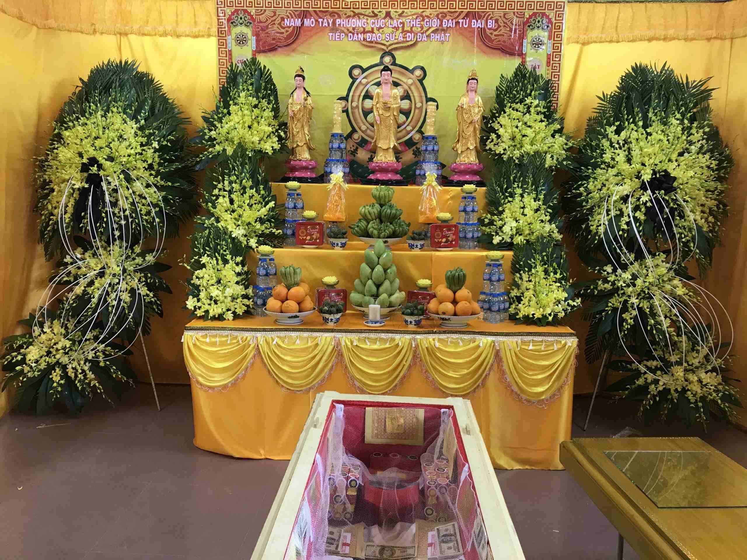 Tổ chức tang lễ tại nhà riêng